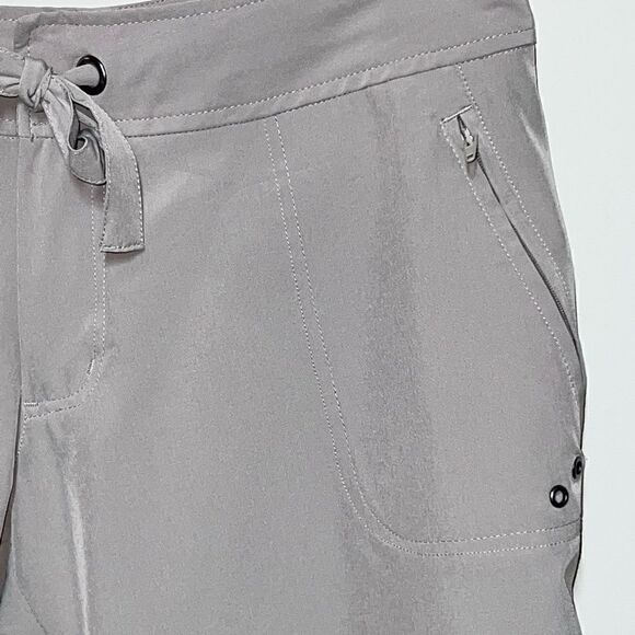 Free Country Bermuda Board Shorts Beige Womens Sz 12/14 L - Picture 3 of 5